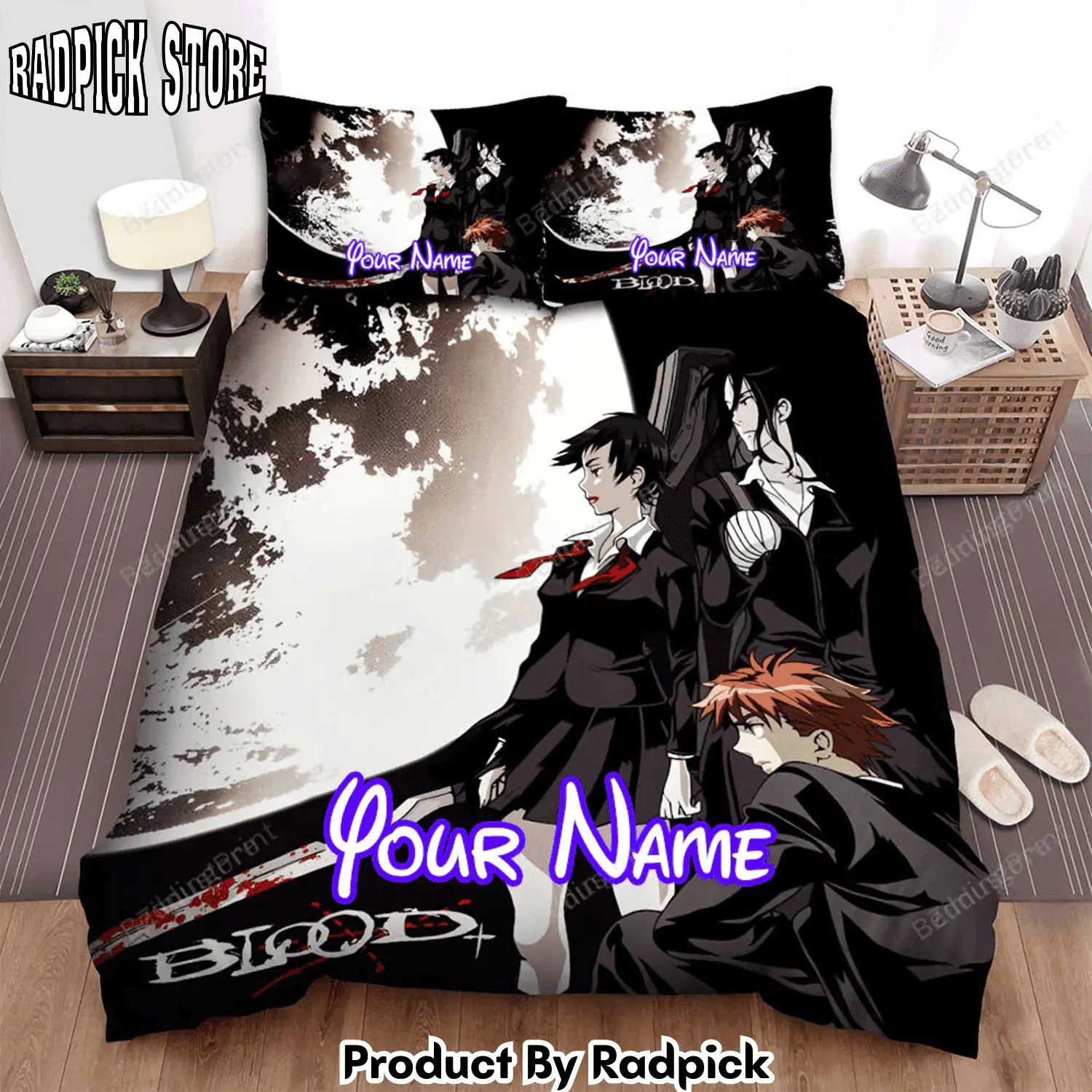 Radpick the blood2b anime the anime wallpaper bed sheets spread duvet cover personalized name bedding sets rp3271355